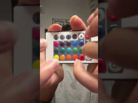 ASMR - Tapping On LED remote