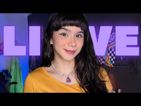 ASMR LIVE: PARA SENTIR ARREPIOS E RELAXAR!