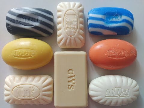 Dry Soap carving ASMR\ relaxing sounds\ No talking. Satisfying ASMR video\ Cutting soap