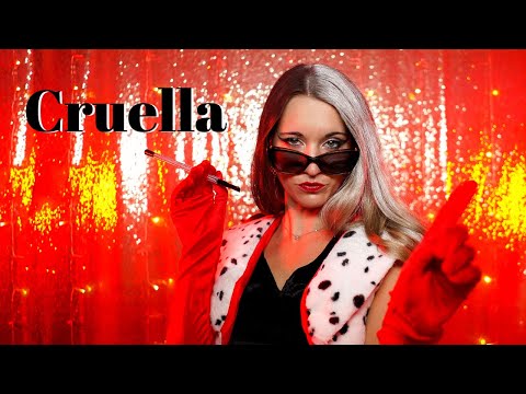 Cruella de Vil 🐶 ASMR 🐩 4k 📸 Binaural 🎧