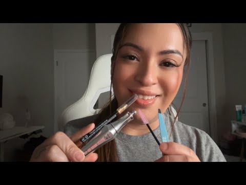ASMR| Big sister plucks & trims your bushy/unibrows 🤭- Perosnal attention 🫶🏻
