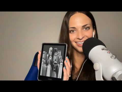 ASMR | Showing You All Of My Current Reads 📚(kindle & phone tapping, close-up whispers)