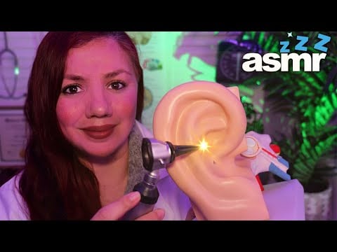 ASMR A Thorough OTOSCOPE Ear EXAM and Cleaning Roleplay