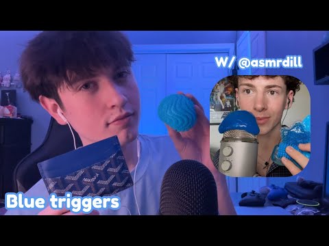 ASMR | Blue triggers 🦋🐬🫐 ~ft @asmrdill 