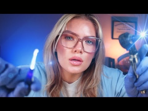 ASMR Next Level ENT Exam | Up Close Ear to Ear Whispers, In Your Ears, Deep Spine Tingles