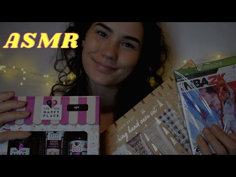 ASMR | Christmas Shopping Haul | Soft Spoken with Tapping