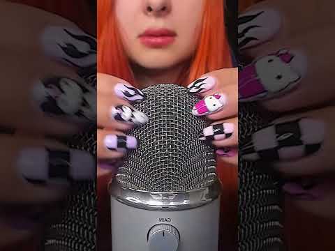 #asmr Mic Scratching with Cute Nails #asmrnotalking #asmrsleep #asmrmicscratching