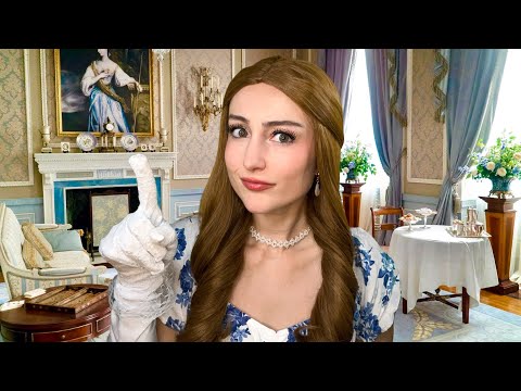 ASMR Bridgerton Roleplay ✨ Giving You an Etiquette Lesson (You're Lowkey a Mess)