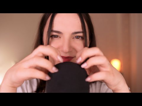 ASMR 35 Minutes Intense Crispy Mic Scratching!✨ (with Foam Cover)