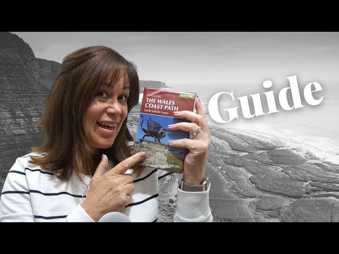 Whispering and Page Turning ASMR; Wales Coast Path Guidebook