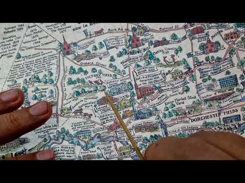 ASMR vintage map of Watertown MA | Landmarks and Hidden Stories from 1630 to 1930 | ASMR soft spoken