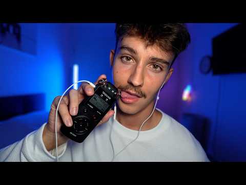 ASMR Mouth Sounds in Both Ears (Tascam DR-05XP)