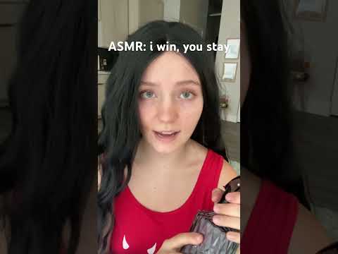 i win, you stay 🤍#asmr #girlfriendasmr #sleepasmr #comfortaudio #whisper