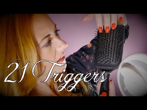 21 ASMR Triggers | Sounds Only No Talking | Brushing, Massage, Crinkles