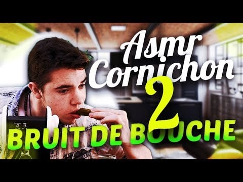 🥒 ASMR Cornichon Bruit de bouche INTENSE 🥒