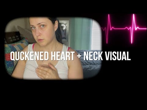 Female Heartbeat After Exercise With Some Visual Heartbeat