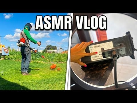 ASMR MEU DOMINGO E UM POUCO DE SEGUNDA ☺️