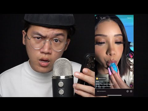 ASMRtist reacts to Tik Tok ASMR 3