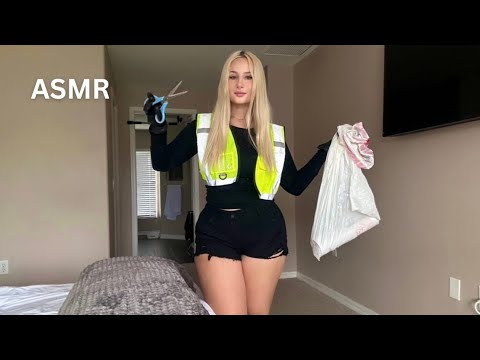 Garbage Lady Cuts Your Hair - ASMR