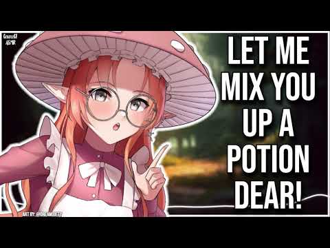 3DIO ASMR | Mama Mushroom Fairy Brews you A Healing Potion 🍄| Layered Triggers & Personal Attention