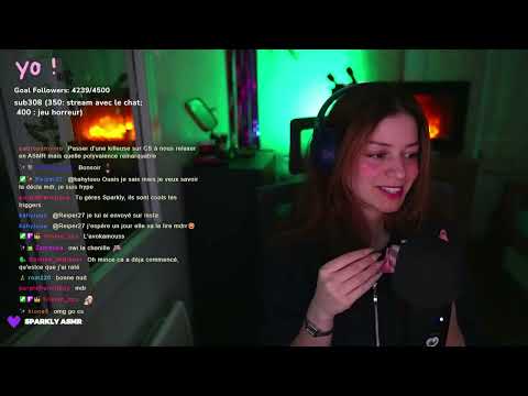 ASMR LIVE  : On discute et un max de triggers ! (NO PUB)