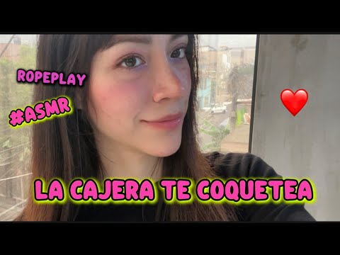 La cajera te coquetea #ASMR #roleplay