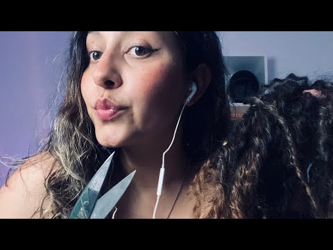 ASMR ✨ PELUQUERIA, TE CORTO EL PELO + CHISMESITO💇🏻‍♀️🧡 [roleplay,susurros,tapping]