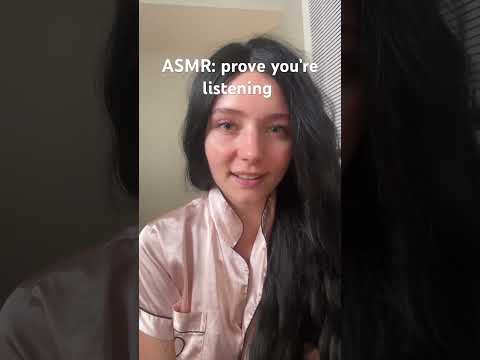 prove you're listening 🤍#asmr #girlfriendasmr #flirtyasmr #interactive #cozyvibes