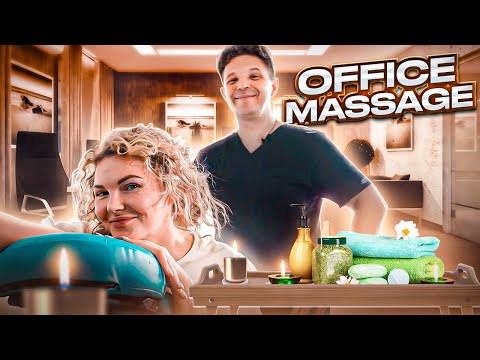 БЫСТРЫЙ ОФИСНЫЙ МАССАЖ ДЛЯ ДЕВУШКИ - OFFICE MASSAGE FOR YOUNG WOMAN