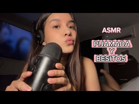 ASMR | Te doy BESITOS en tu carita esta noche😘❤️❤️💤 