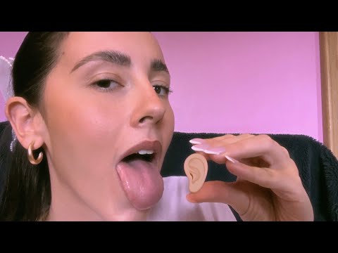 ASMR- Super upclose intense ear eating (mouth sounds) 🍽️