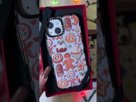 ASMR unboxing cute Casetify iPhone cases #asmrunboxing #cute