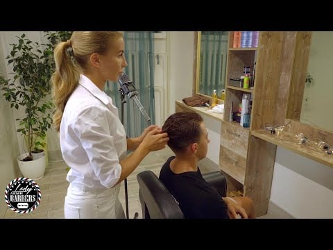 Tranquil ASMR Head Massage by Barber Lady Irene for Men