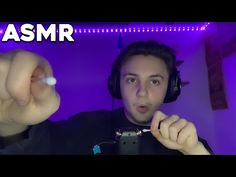 ASMR - J’essaie le trigger des coton-tiges et balles anti-stresses  sur le Tascam