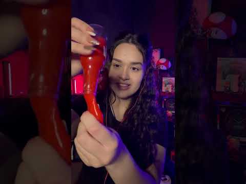 ASMR com a coquinha (de morango) #asmr  #coquinhaasmr #tapping