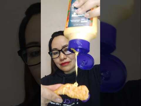 CHICHARON WITH SRIRACHA MAYONNAISE #shortsfeed #food #everyone #mukbang #asmr