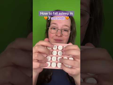 How to fall asleep in 7 seconds #asmr #asmrsounds #asmrrelax #asmrtingles #asmrsleep #relax