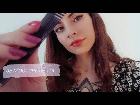 ❣️ASMR FRANCAIS | JE M'OCCUPE DE TOI | SOIN DU VISAGE | COIFFURE| MASSAGE ❣️