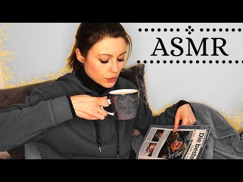 [ASMR] Reading A Magazine ~ Unintentional ~ Page Turning ~ No Talking