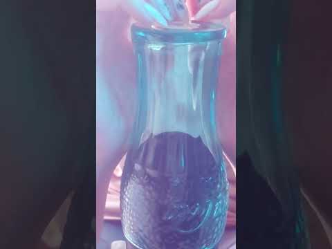 asmr glass tapping & scratching # #asmr #asmrvideo #asmrcommunity