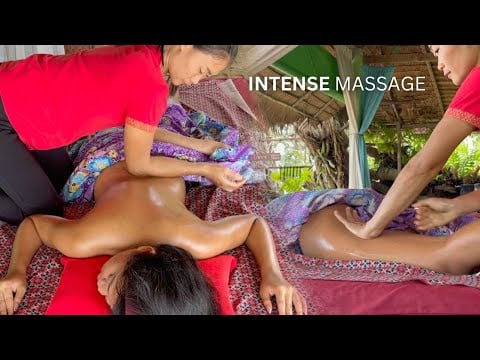 ASMR: INTENSE FULL BODY Coconut Oil MASSAGE!