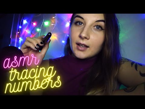 ASMR| TONGUE CLICKING AND NUMBER TRACING