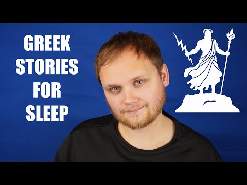 ASMR | Greek Mythology for Sleep (Eyes Closed in Rain)