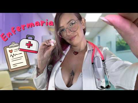 ASMR Roleplay Enfermeira: Cuidando de Você