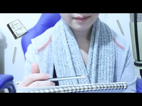 ASMR Sketching You ☺☻☺☻