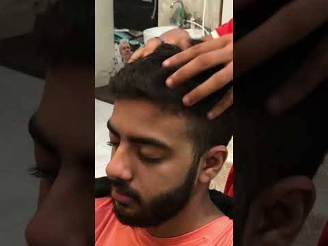 #headmassage #headandneckmassage #hairstyle #heavyoiling #asmrsounds #asmrmassage #lahoribarber