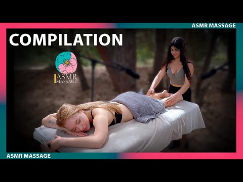 ASMR Foot Massage by Sabina (Compilation)