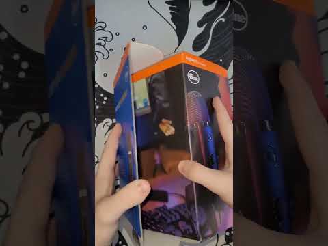 Blue Yeti X Unboxing ASMR #unboxing #asmr #shorts #blueyeti #newmic