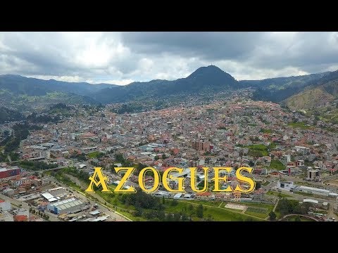 AZOGUES - ECUADOR BY DRONE, COJITAMBO, BIBLIÁN, Iglesia de San Francisco