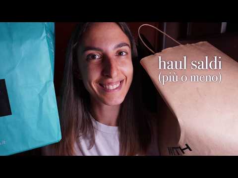 HAUL SALDI 🛍️ VESTITI & SCARPE | Soft Spoken | ASMR ita
